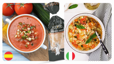 Gazpacho și Minestrone: Două Supe Internaționale Delicioase, Perfecte Alături de Pâinea Casei de la Moripan